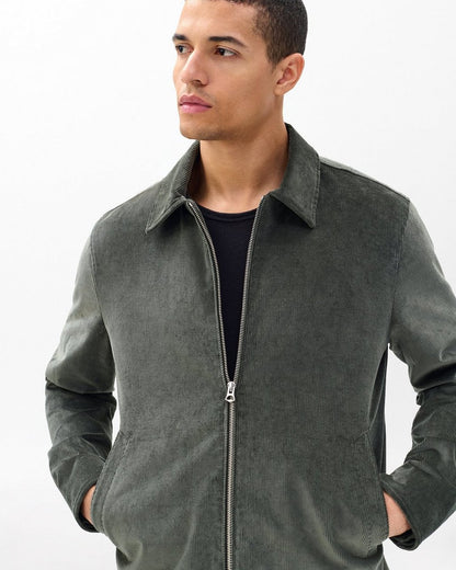 Melrose Corduroy Jacket - Dark Shadow