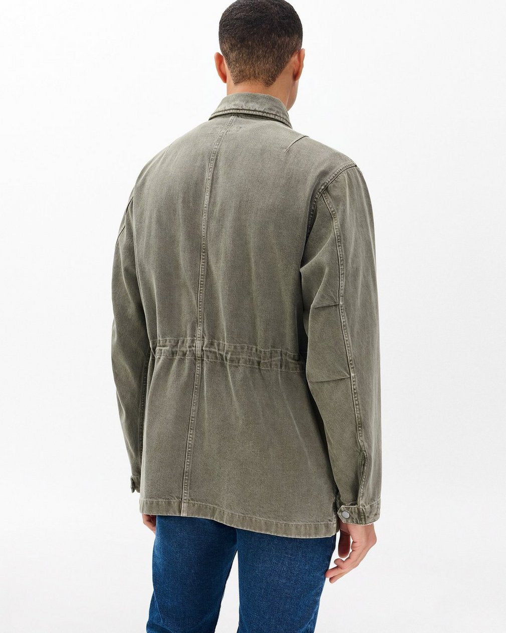 Denim Field Jacket - Dark Shadow