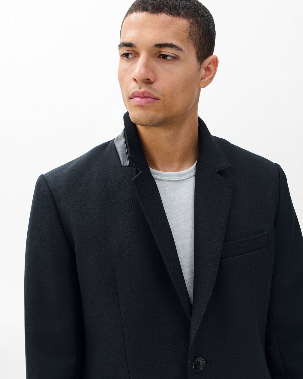 Beckett Italian Twill Coat - Black