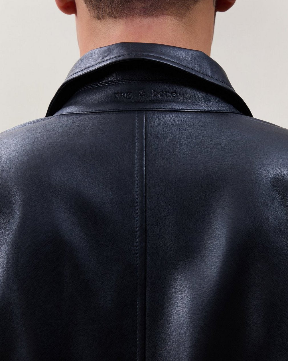 Matias Leather Jacket - Black