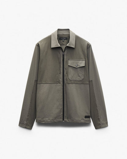 Stretch Ripstop Shirt Jacket - Dark Shadow