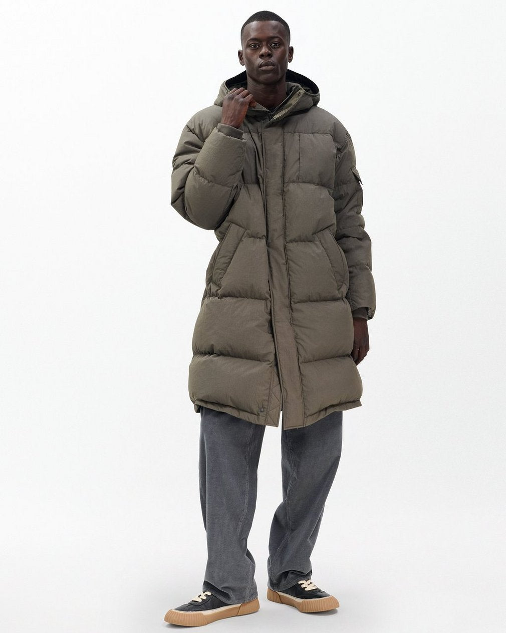 Victor Down Coat - Dark Shadow