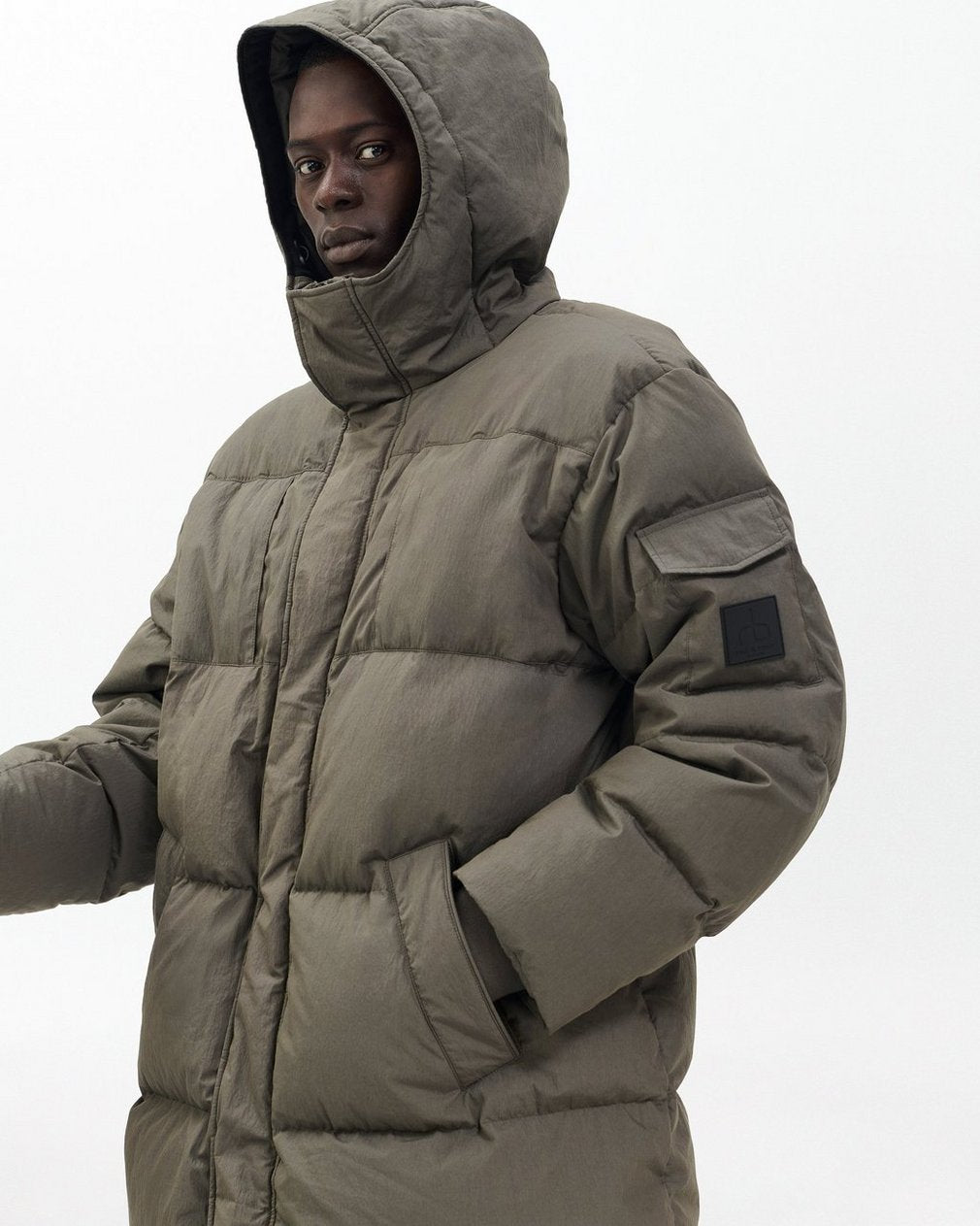 Victor Down Coat - Dark Shadow