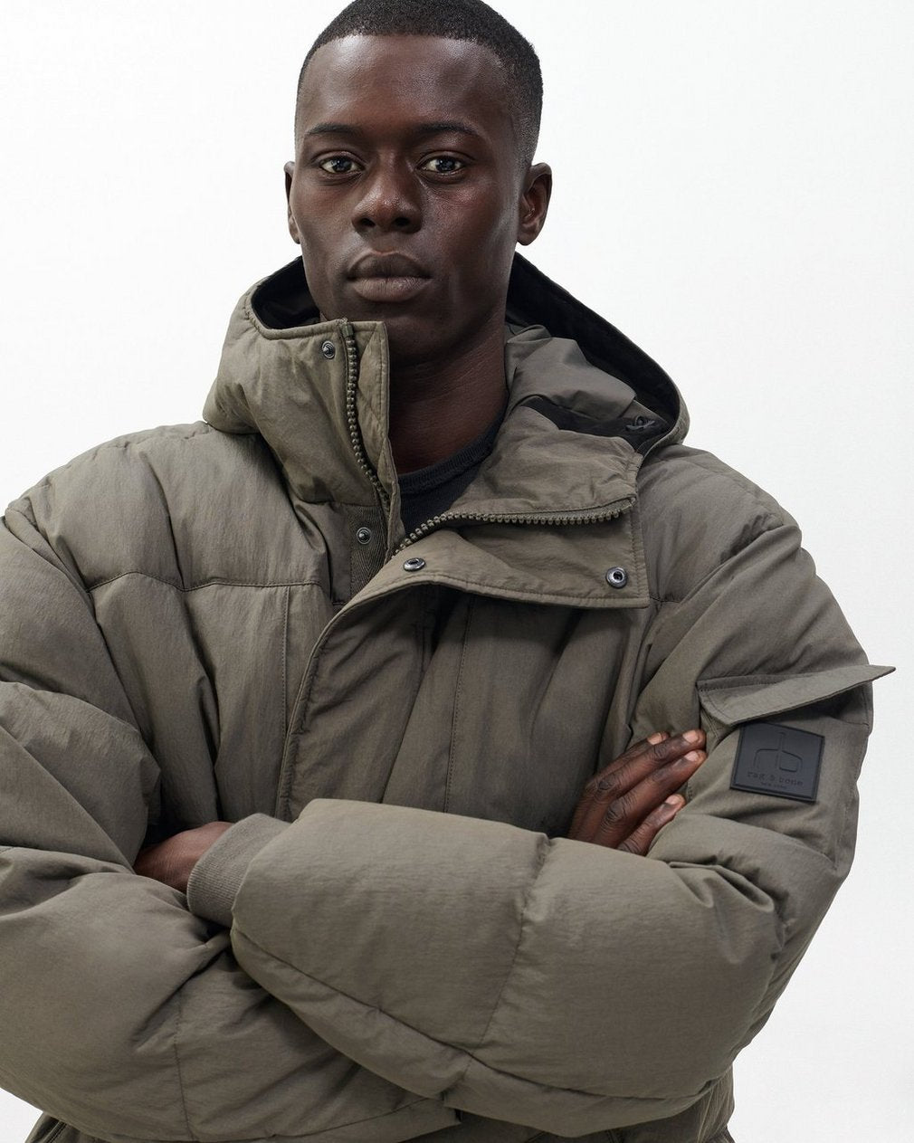 Victor Down Coat - Dark Shadow