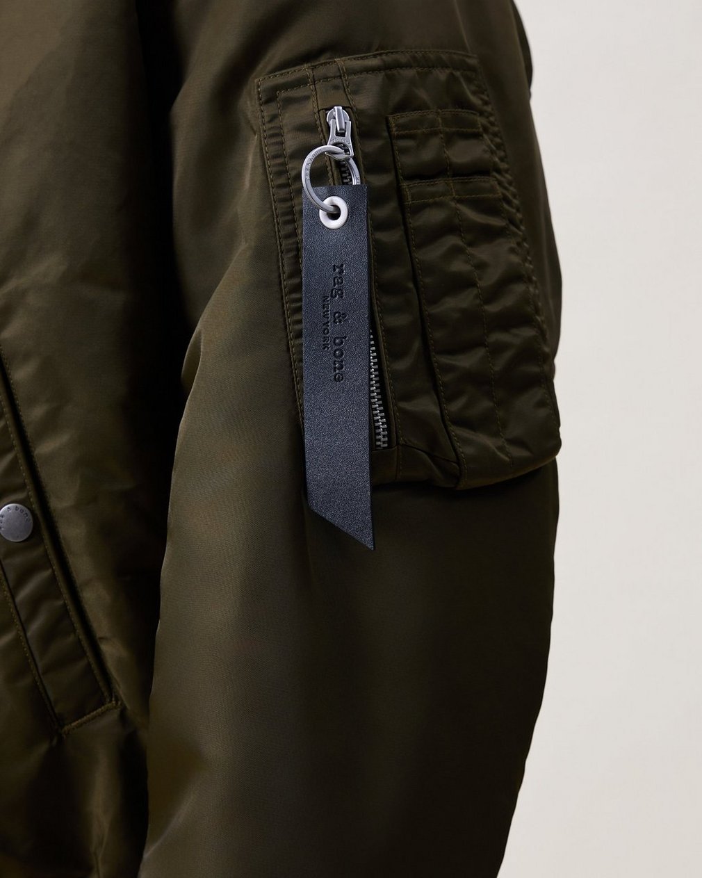 Mason Bomber Jacket - Olive