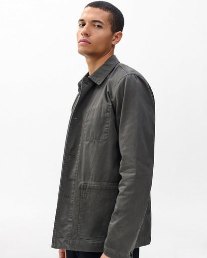 Evan Twill Chore Jacket - Dark Shadow