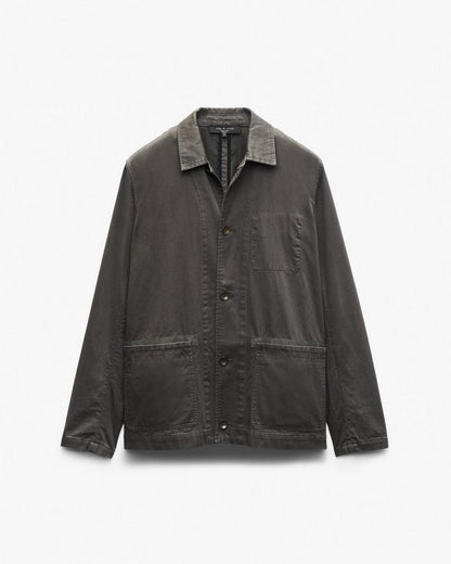 Evan Twill Chore Jacket - Dark Shadow