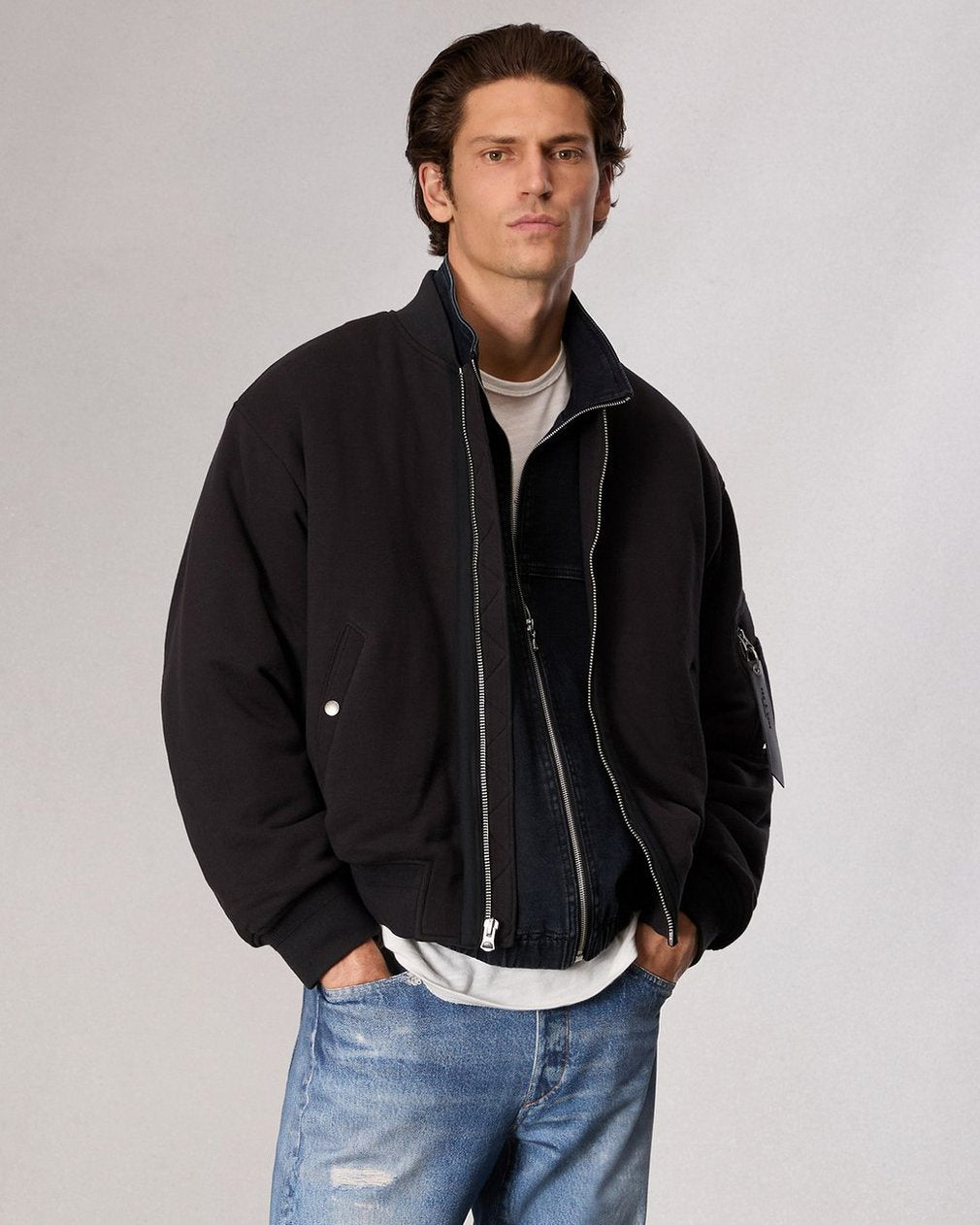 Manston Bomber Jacket - Black