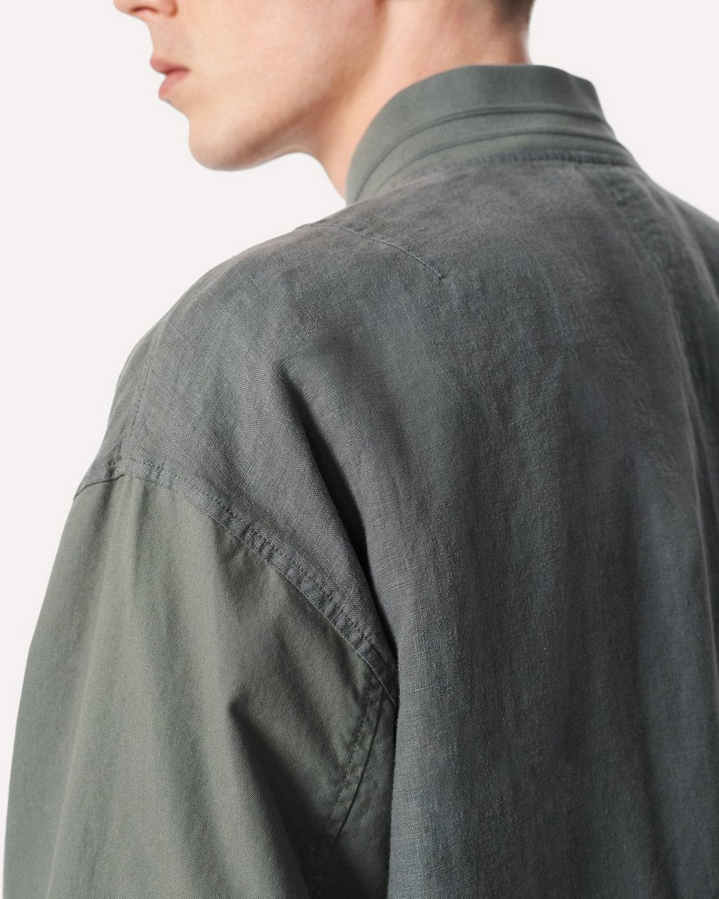 Leo Linen Souvenir Jacket - Pavement