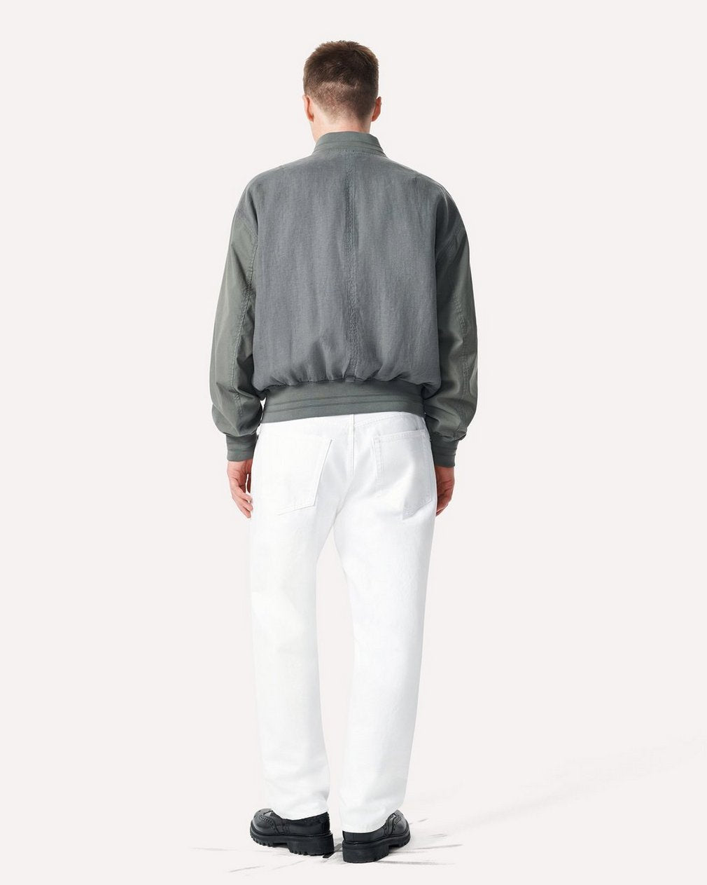 Leo Linen Souvenir Jacket - Pavement