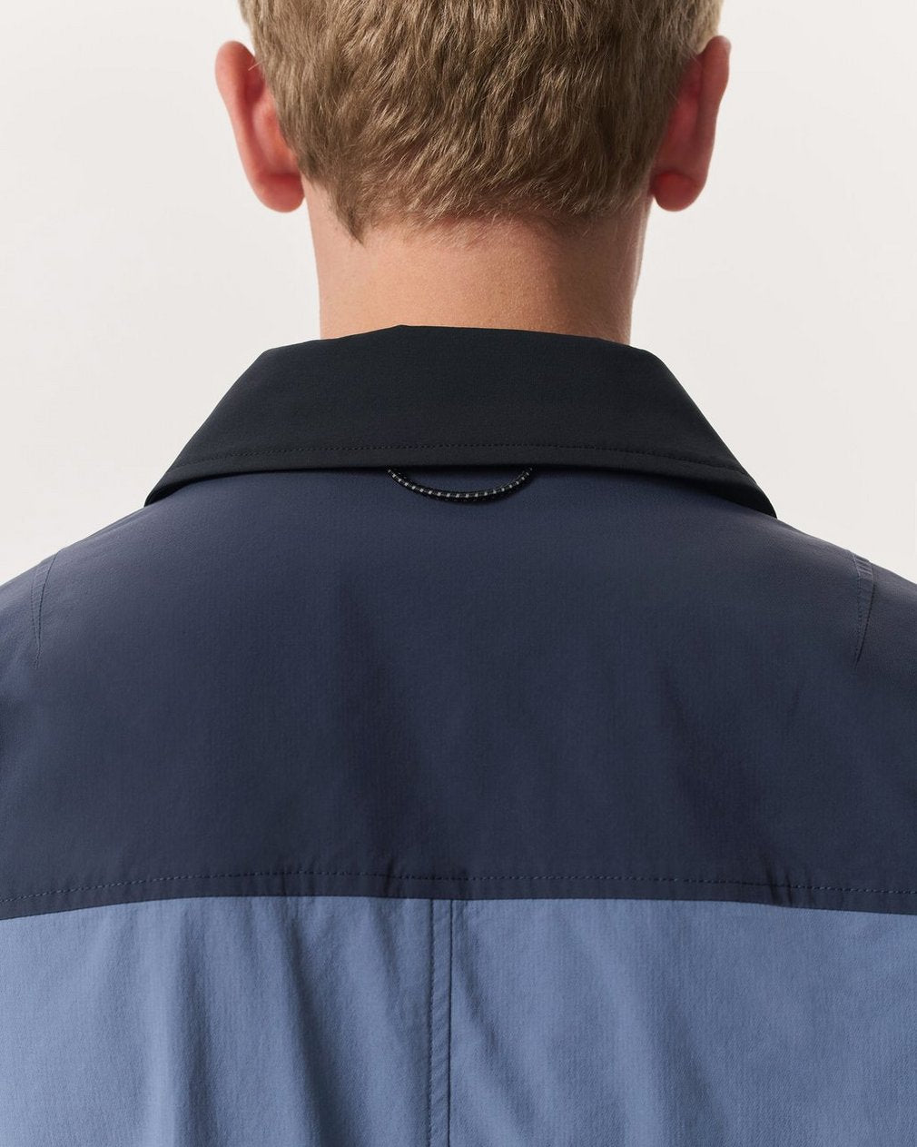 Pace Color-Blocked Chore Jacket - Grey Multi