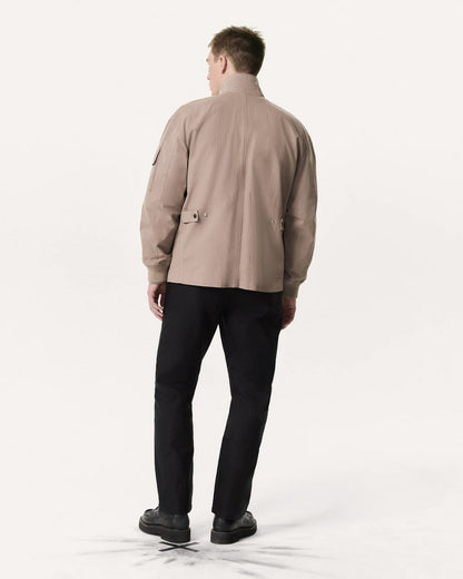 Ashland Cotton Utility Jacket - Elephant Grey