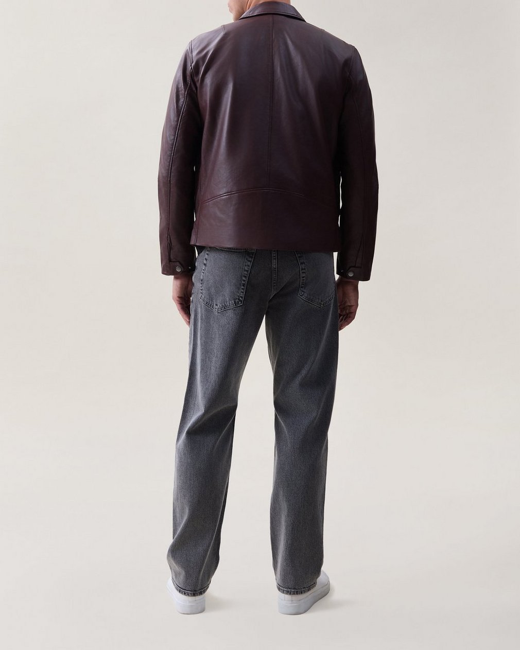 Matias Leather Jacket - Espresso