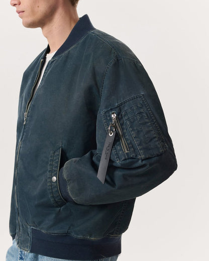 Manston Relaxed Fit Bomber Jacket - Salute