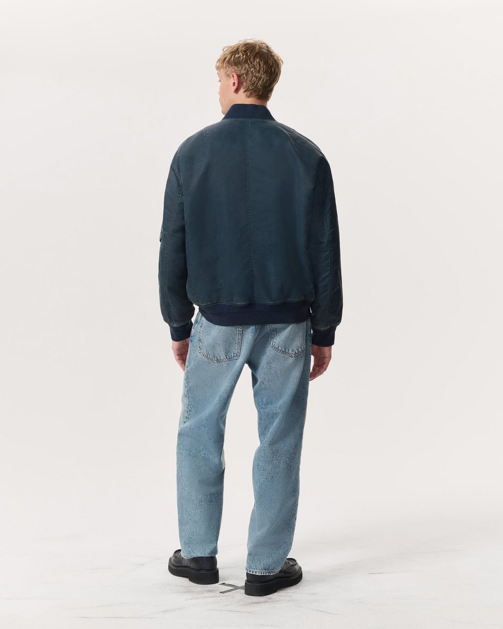 Manston Relaxed Fit Bomber Jacket - Salute