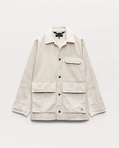 Strike Washed Canvas Jacket - Chime Grey