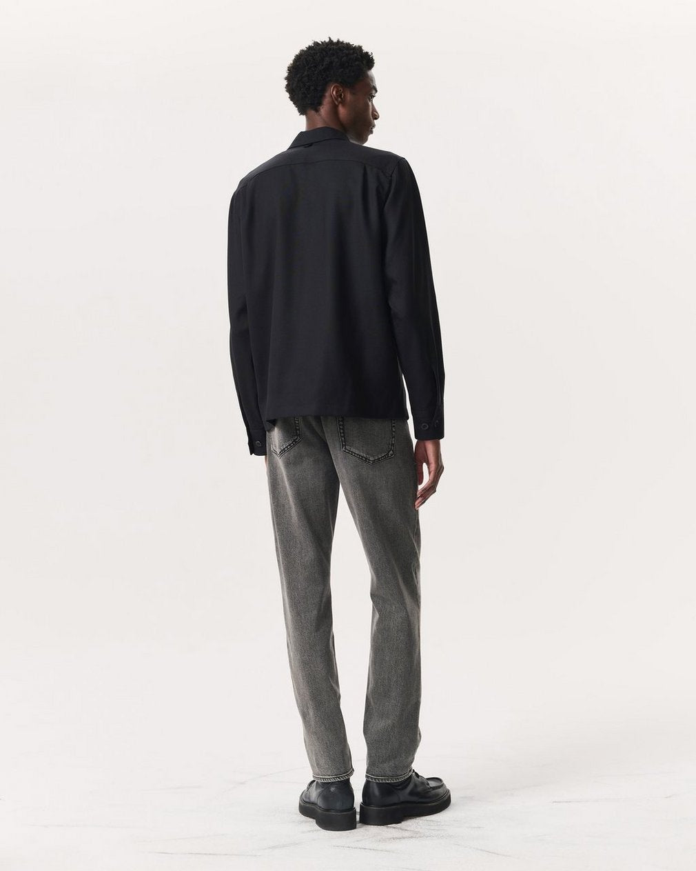 Hyde Wool-Blend Ripstop Shirt Jacket - Black