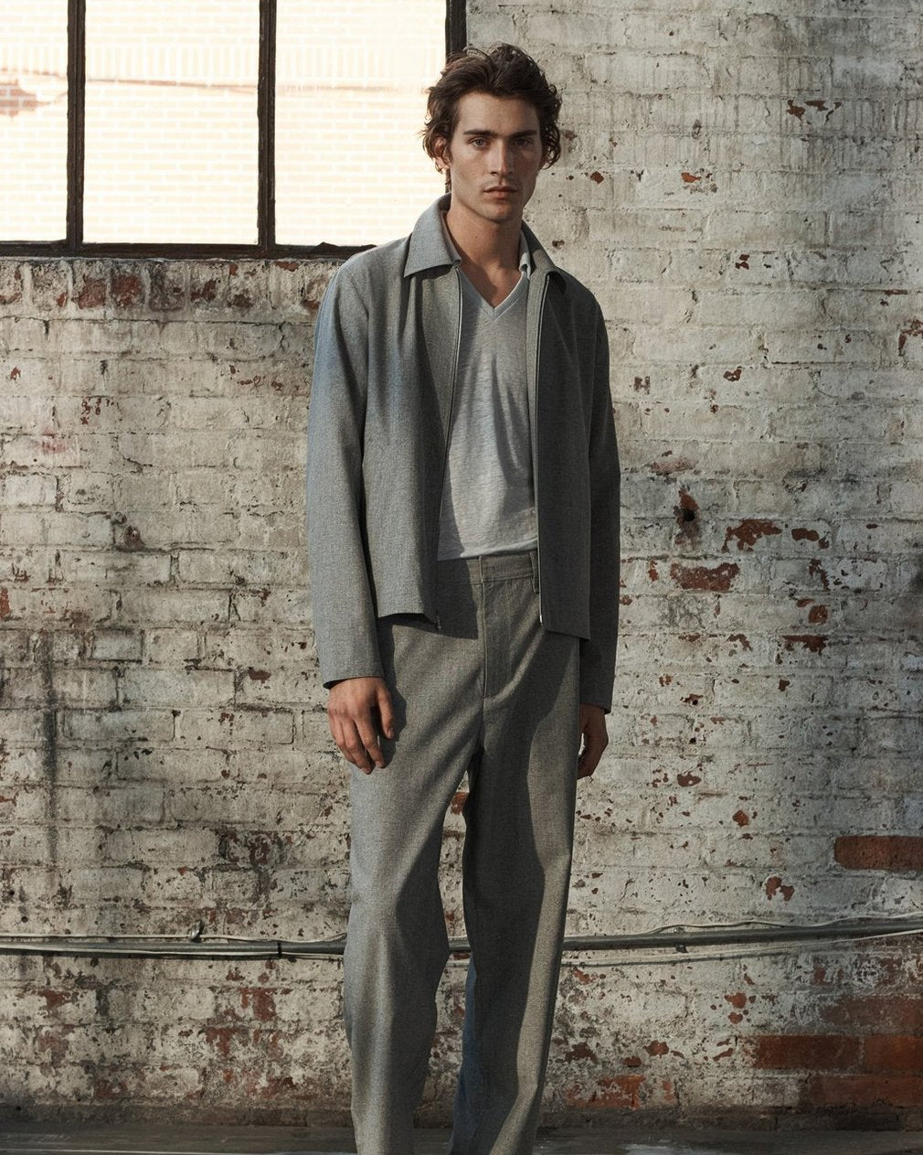 Melrose Wool-Blend Jacket - Grey