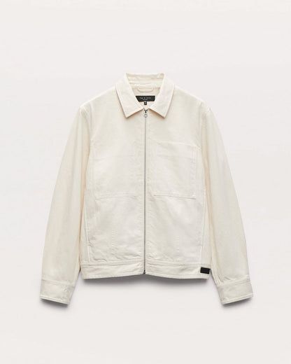 Simon Denim Garage Jacket - Ecru