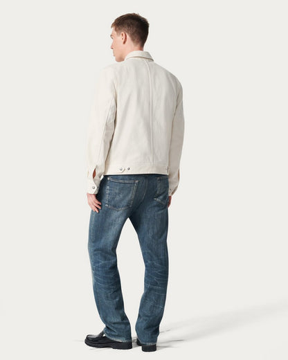 Simon Denim Garage Jacket - Ecru