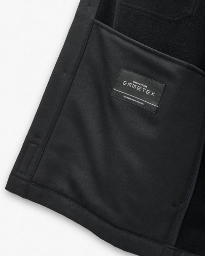 Hyde Italian Twill Shirt Jacket - Black
