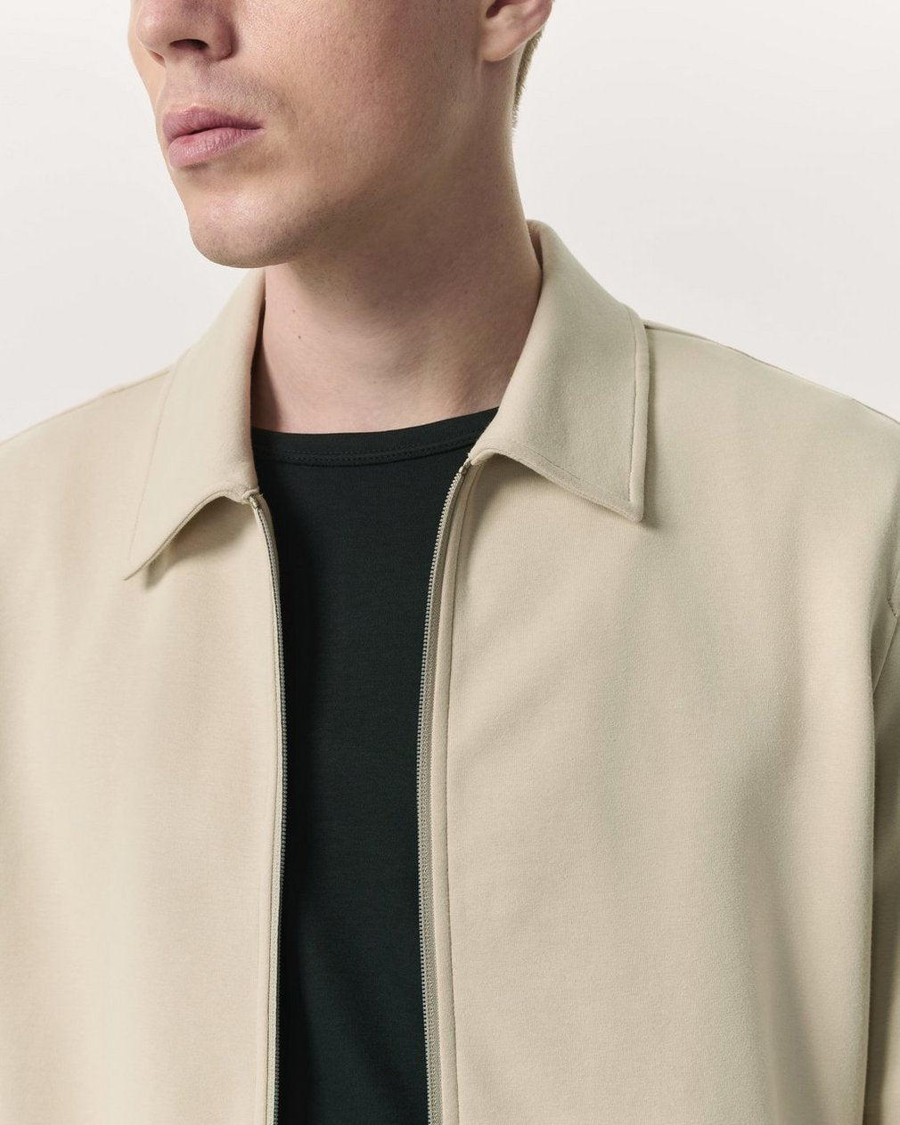Melrose Tech Ponte Jacket - Aged Taupe
