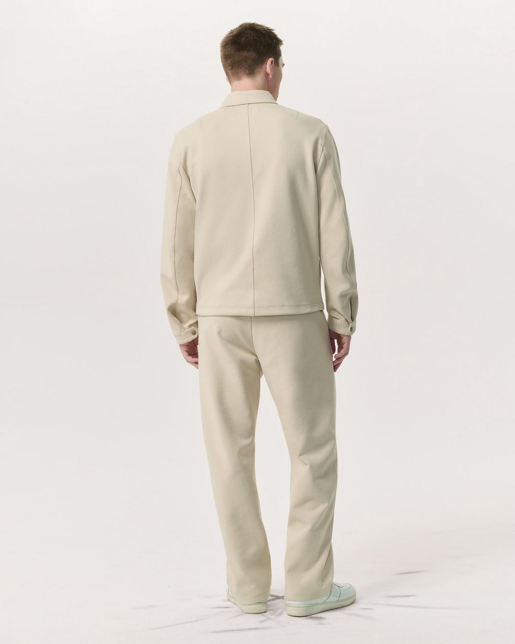 Melrose Tech Ponte Jacket - Aged Taupe
