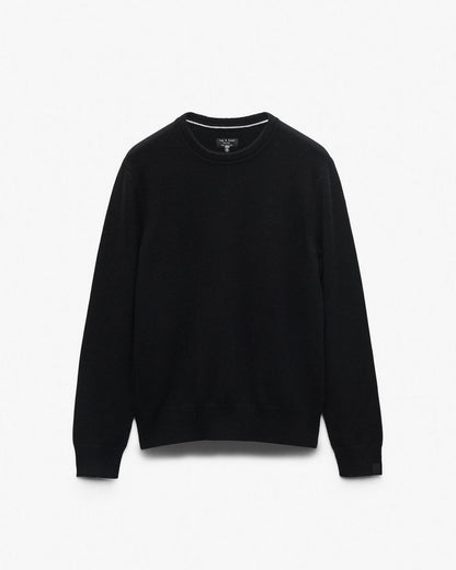 Declan Cashmere Sweater - Black