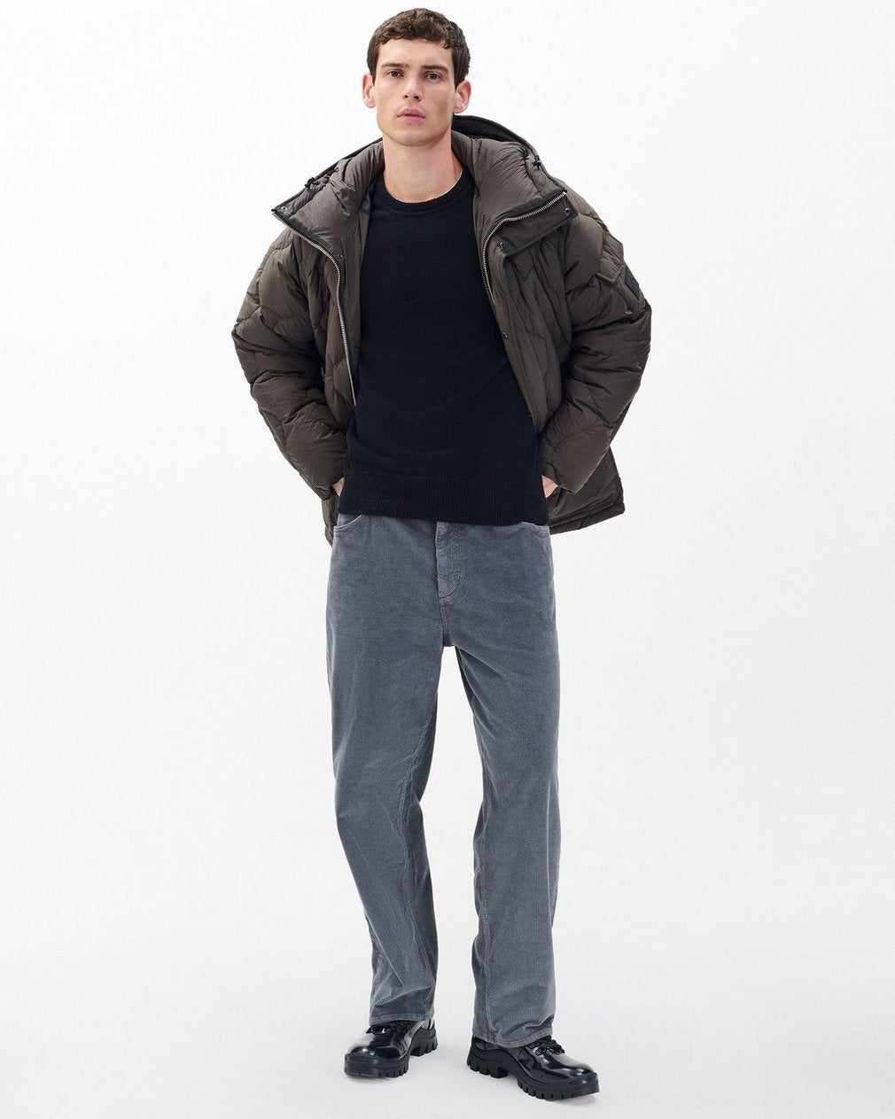 Declan Cashmere Sweater - Black