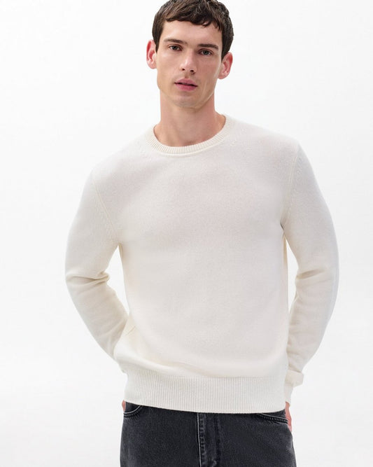 Declan Cashmere Sweater - Ivory