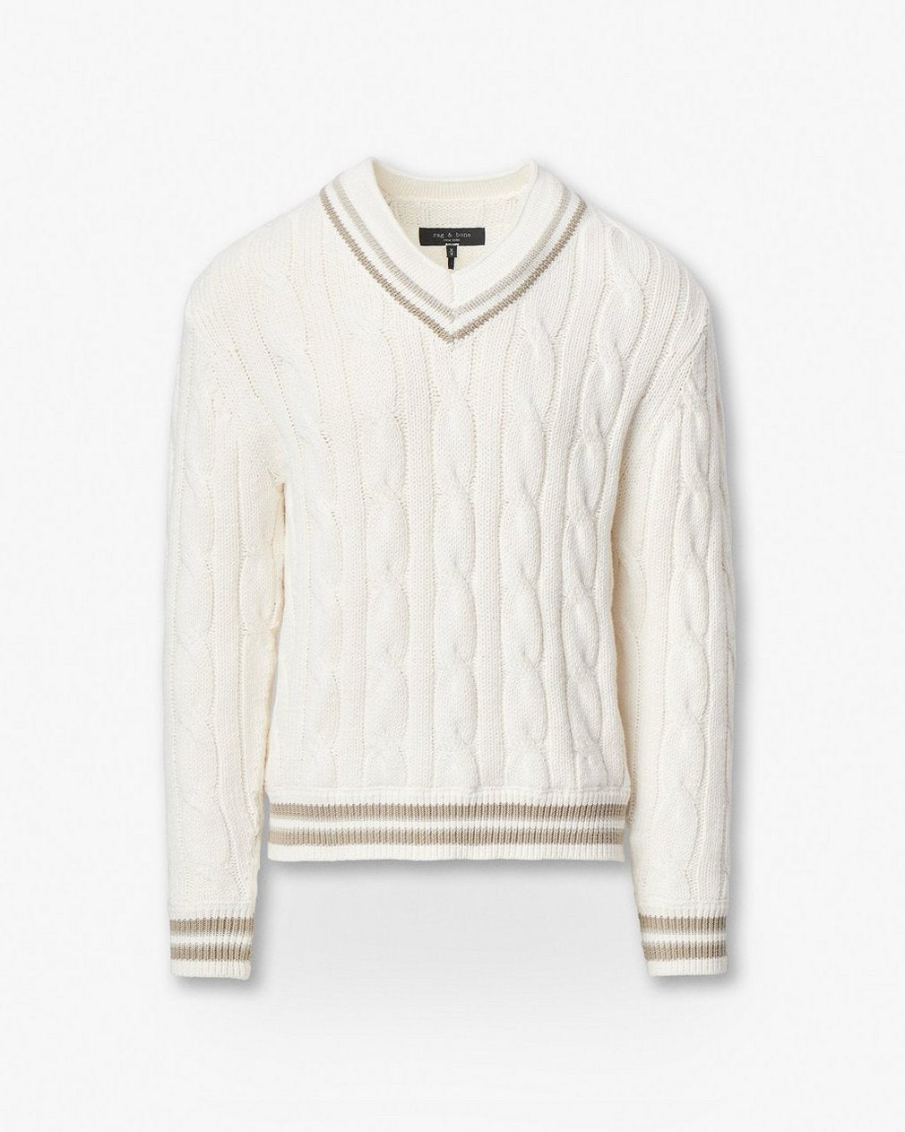 Tristan Cricket Sweater - Vanilla