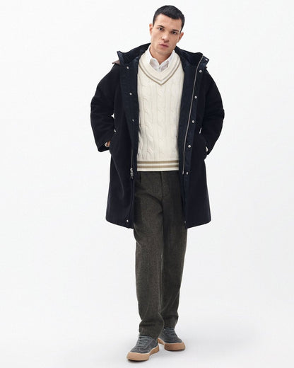 Tristan Cricket Sweater - Vanilla