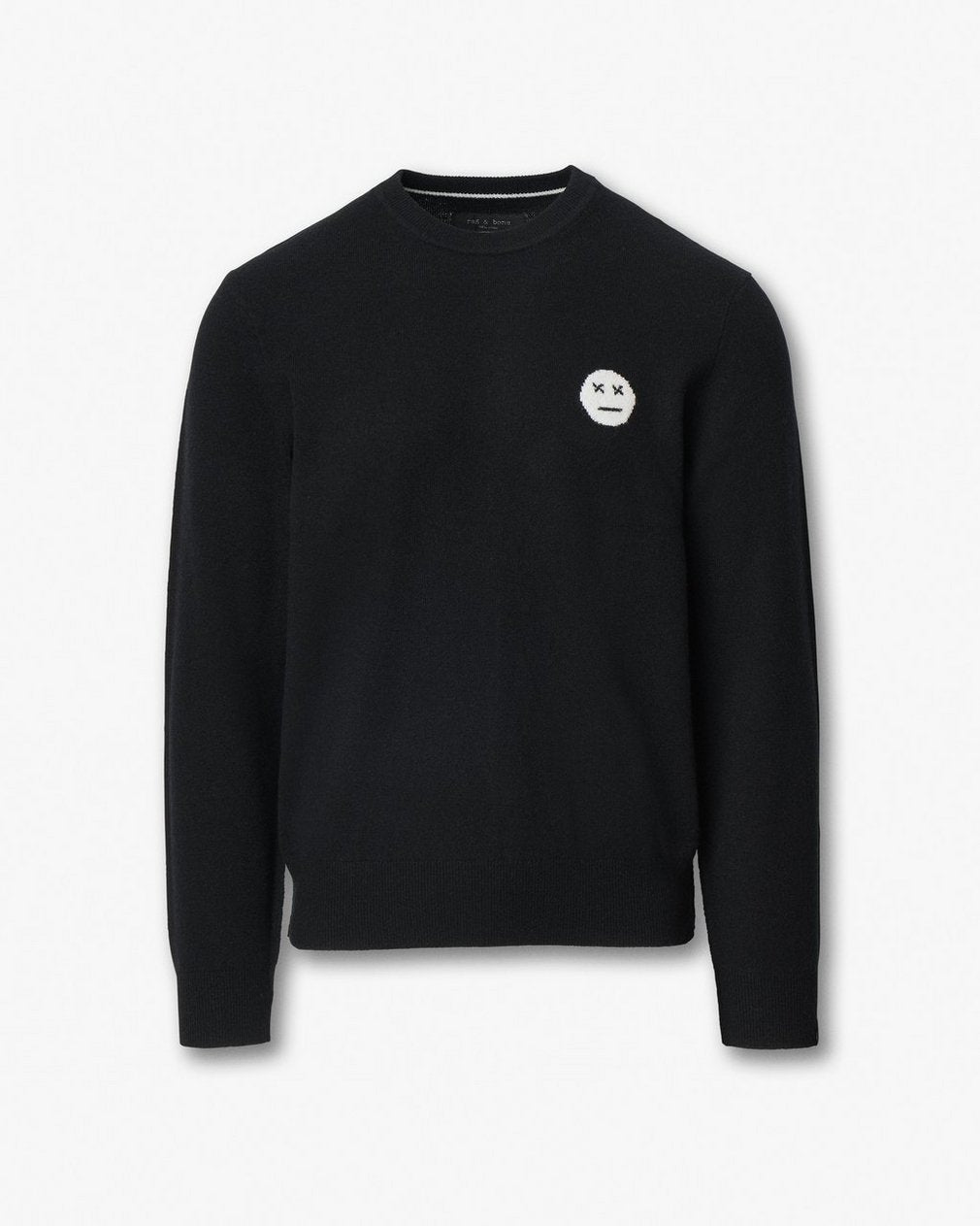 Sour Face Wool Sweater - Black