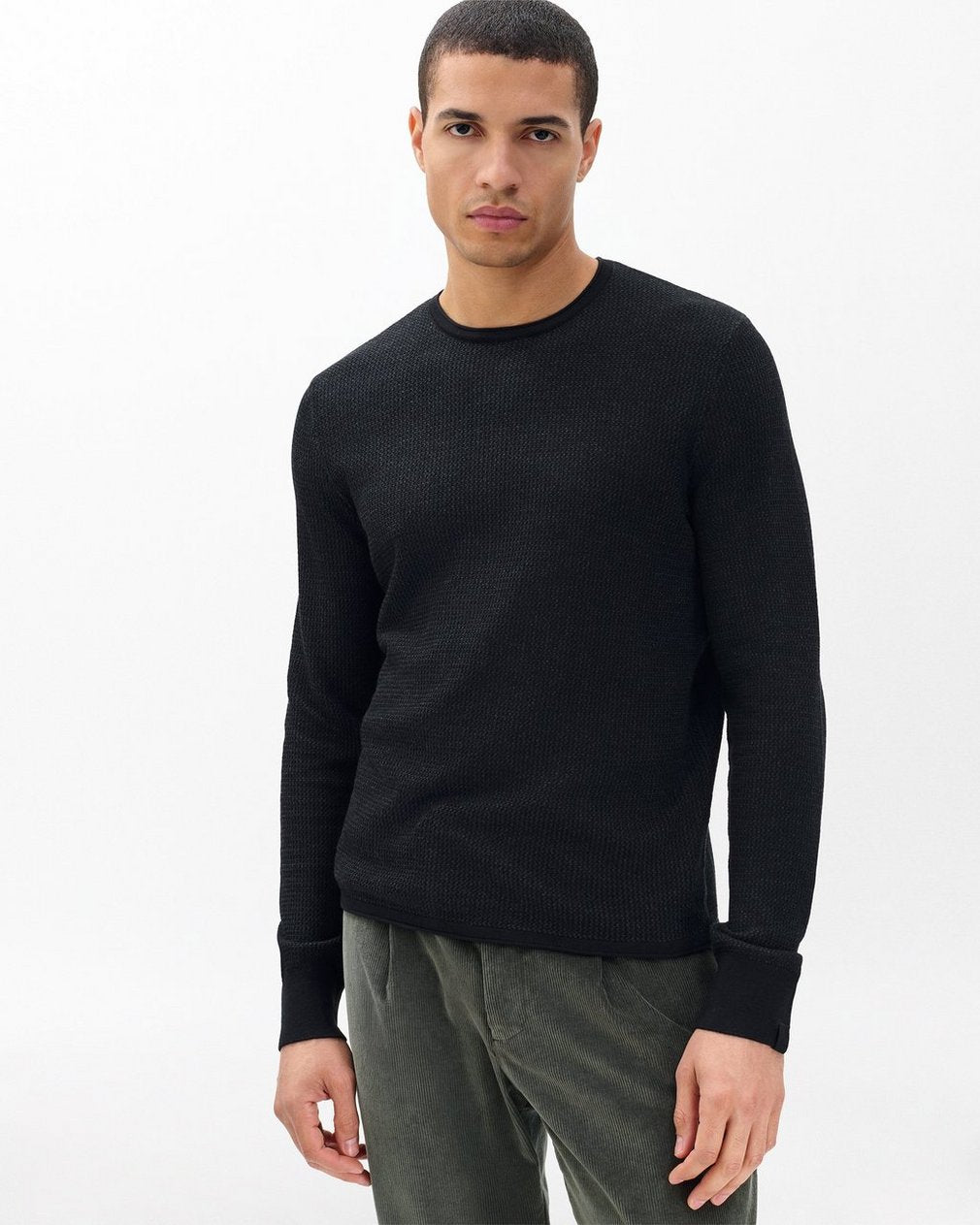 Gregory Crewneck Sweater - Black