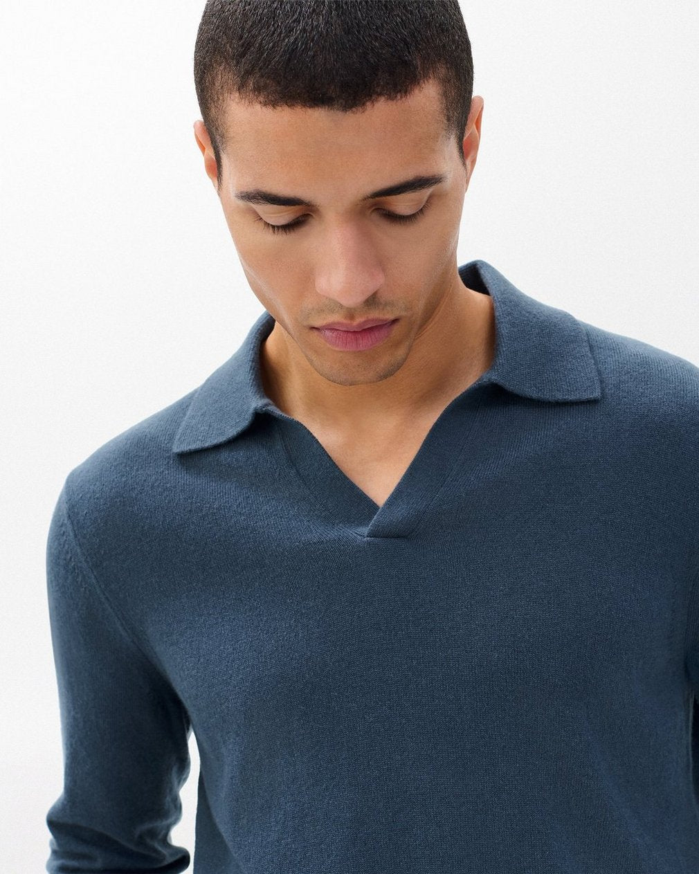 Downing Cashmere Polo - Ombre