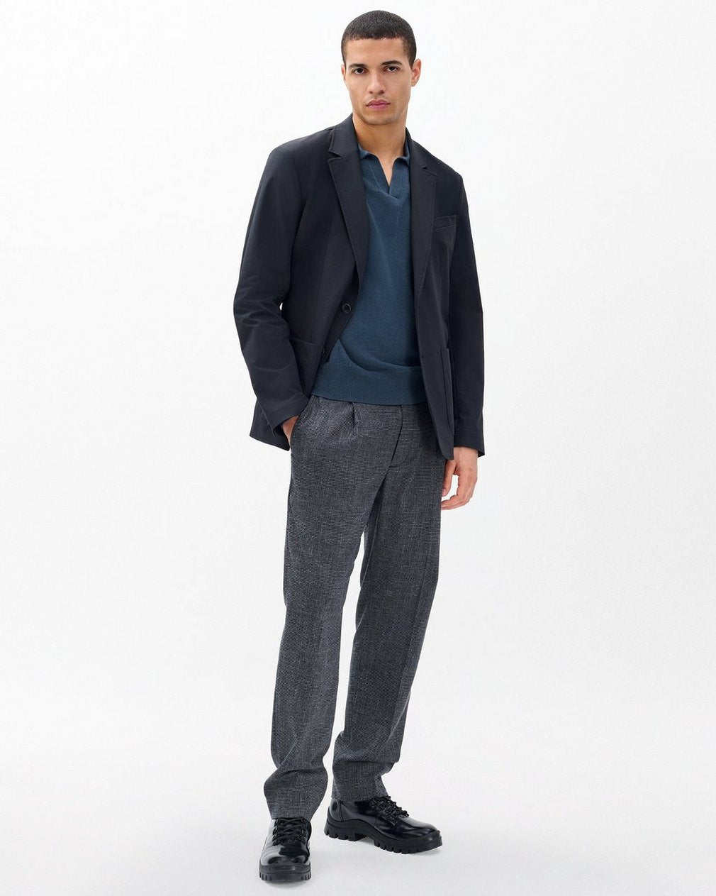 Downing Cashmere Polo - Ombre