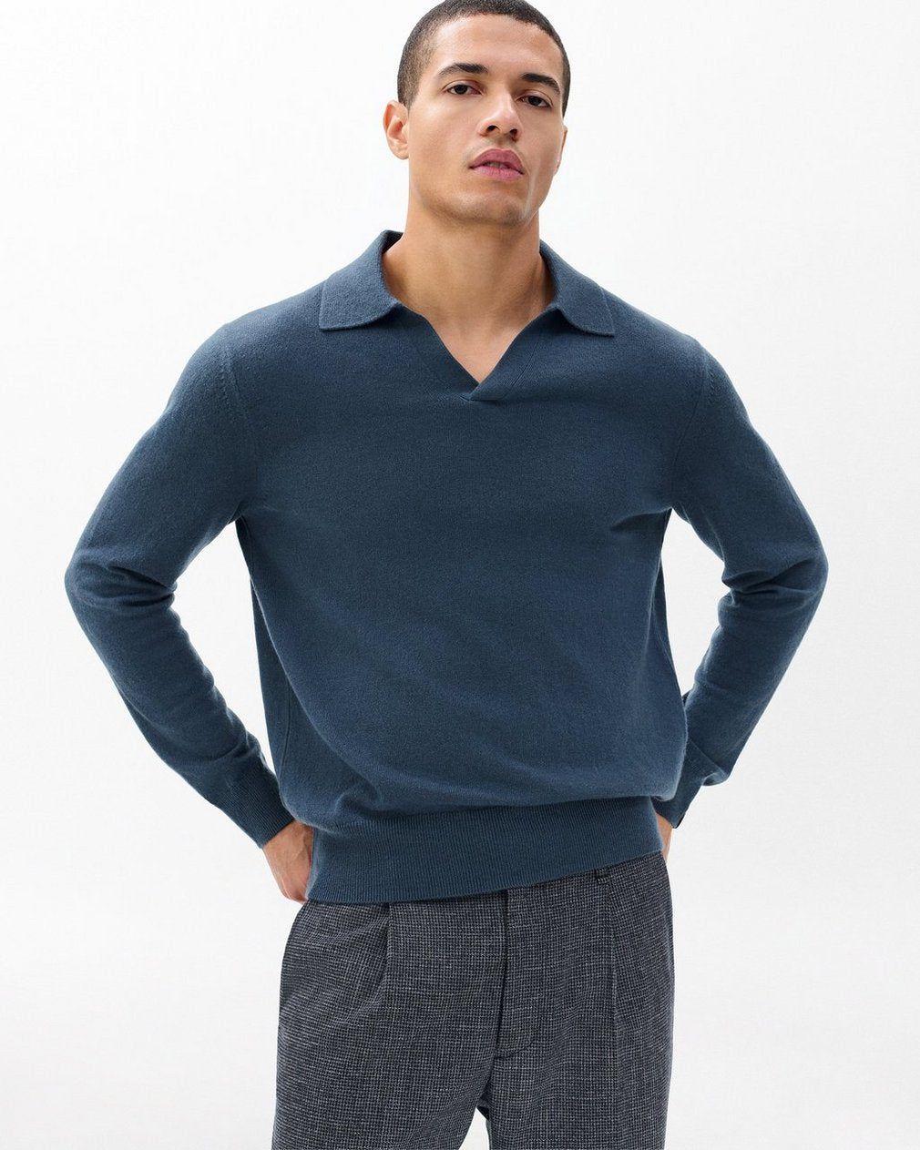 Downing Cashmere Polo - Ombre