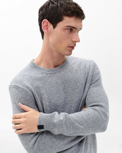 Declan Cashmere Sweater - Grey