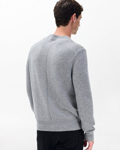 Declan Cashmere Sweater - Grey