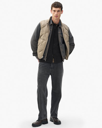 Crawford Wool-Cashmere Knit Shirt - Dark Brown