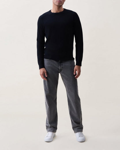 Vinny Wool-Cashmere Sweater - Black