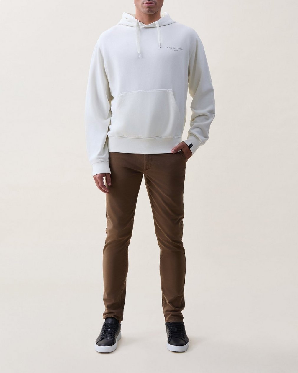 Massey Terry Hoodie - Chalk
