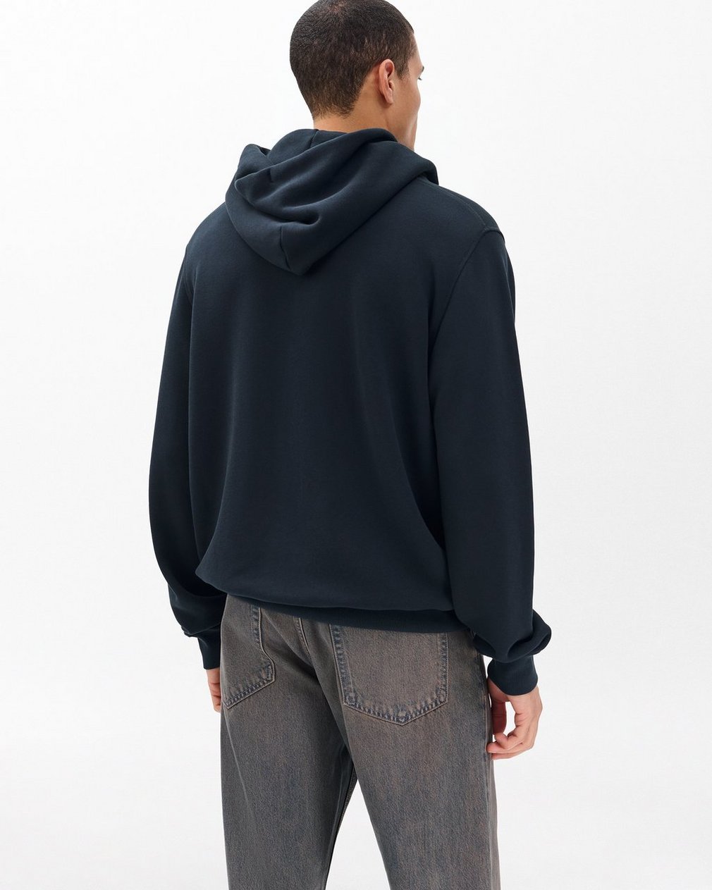 Sour Face Embroidered Hoodie - Black