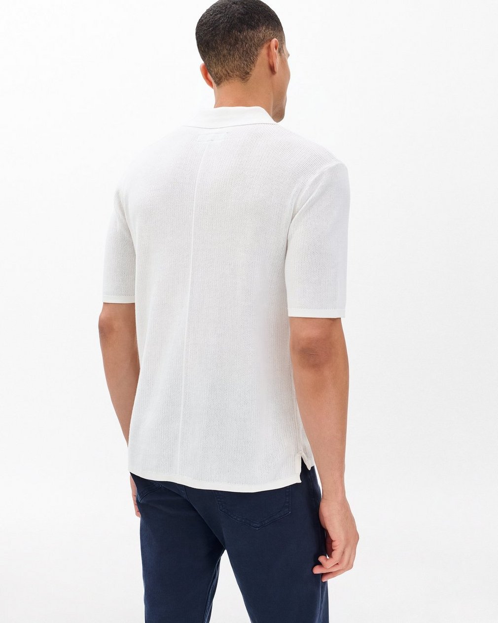 Harvey Knit Polo - Ivory