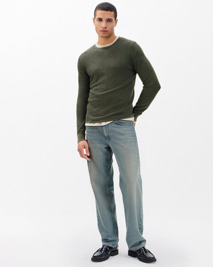 Gregory Crewneck Sweater - Dark Green