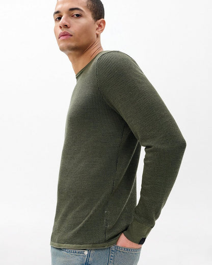 Gregory Crewneck Sweater - Dark Green