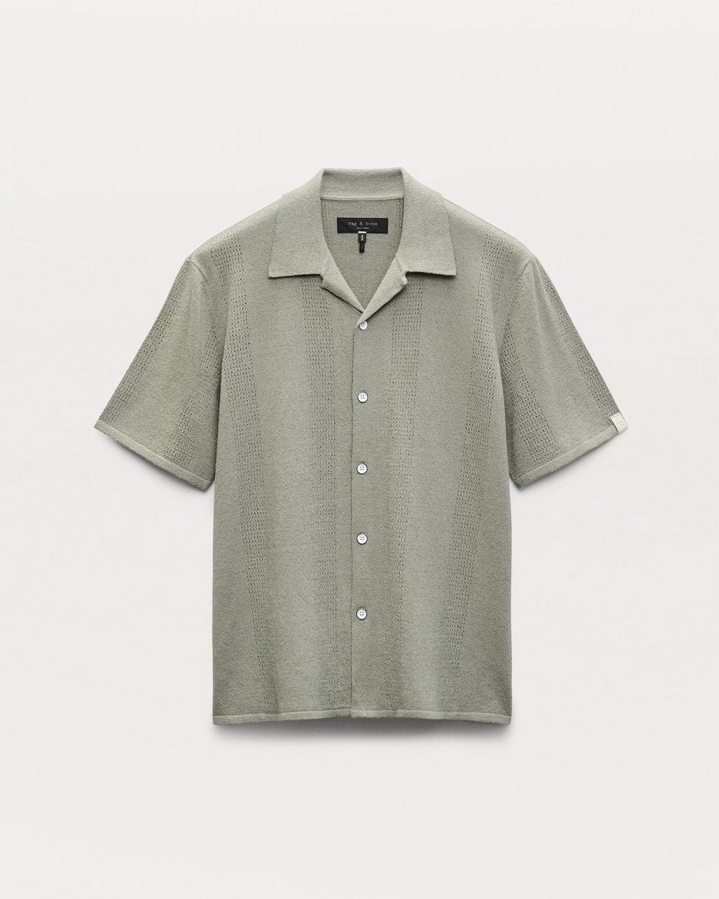 Avery Zuma Knit Shirt - Leaf Grey