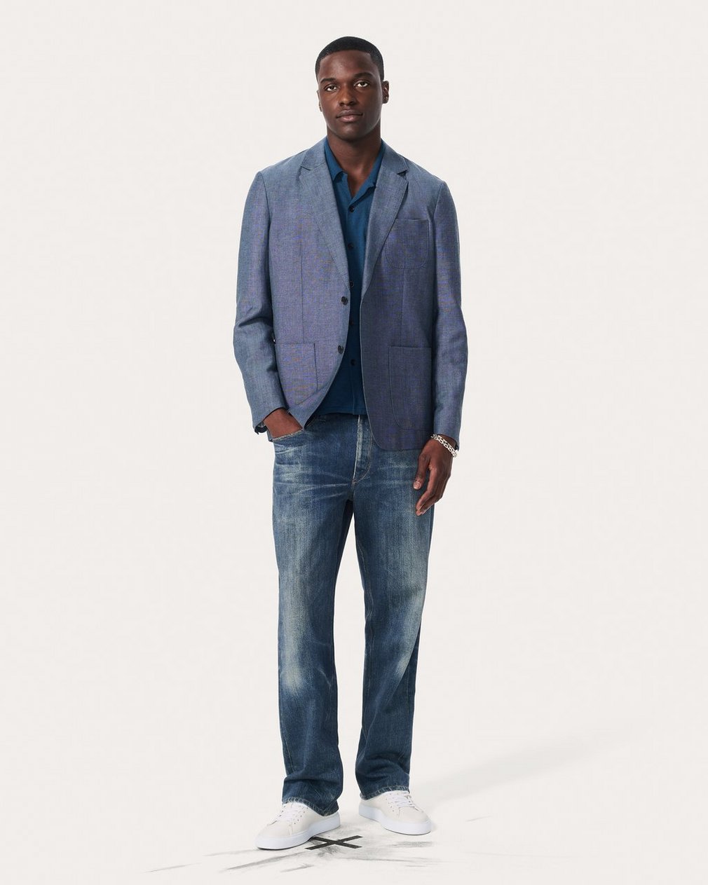 Avery Zuma Knit Shirt - Moonlight