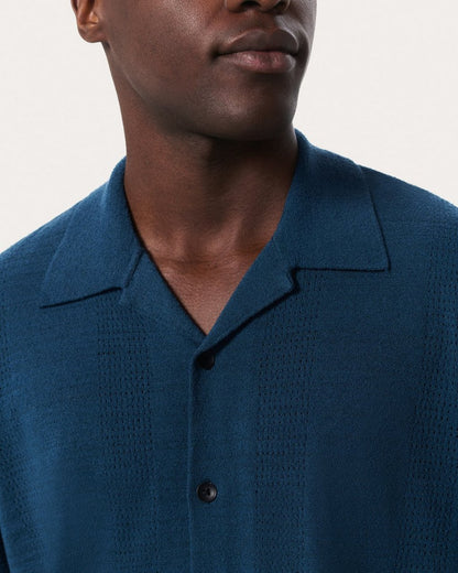 Avery Zuma Knit Shirt - Moonlight