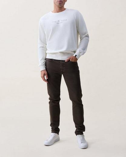 Massey Terry Sweatshirt - Chalk